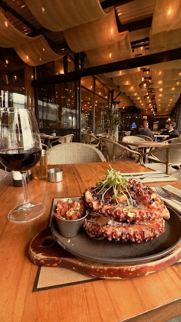 Pulpo a la parrilla